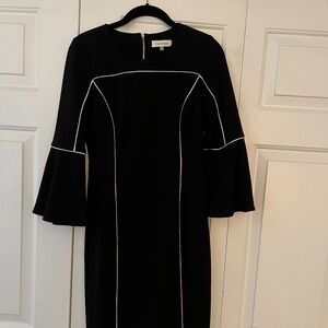 Calvin Klein Black Body Con Dress